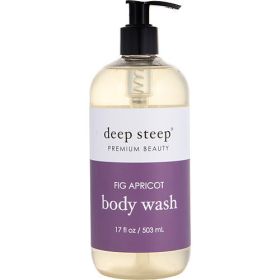 DEEP STEEP by Deep Steep Fig Apricot Body Wash --503ml/17oz