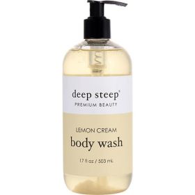 DEEP STEEP by Deep Steep Lemon Cream Body Wash --503ml/17oz