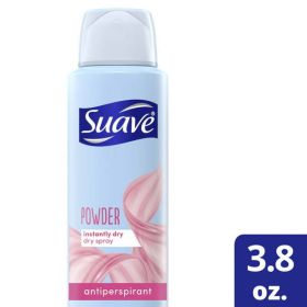 Suave Dry Spray Instantly Dry Powder Antiperspirant Deodorant;  3.8 oz