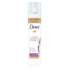 Dove Volumizing Dry Shampoo;  Care Between Washes for All Hair Types;  7.3 oz