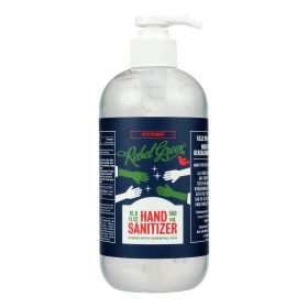 Rebel Green - Hand Sanitizer Pepermint - Case of 4-16.9 OZ