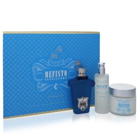 Mefisto Gentiluomo by Xerjoff Gift Set -- 3.4 oz Eau De Parfum Spray + 3.4 oz Deodorant Spray + 6.7 oz Shave and Post Shave Cream