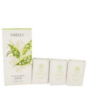 Lily of The Valley Yardley by Yardley London 3 x 3.5 oz Soap 3.5 oz