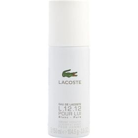 LACOSTE EAU DE LACOSTE L.12.12 BLANC by Lacoste PURE DEODORANT SPRAY 3.6 OZ