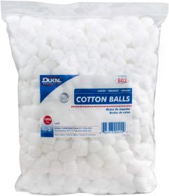 Cotton Balls. Case of 4000 Medium Cotton Balls for Wound Care. Soft and Absorbent; 100% Cotton. Non-sterile Cotton. Soft; White; Single use; Latex-Fre