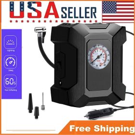 Tire Inflator Car Air Pump Compressor Electric Portable Auto 12V DC Volt 150 PSI