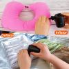 Portable Electric Air Pump for Inflatables Air Mattress Raft Bed Boat Pool Vacuum Storage Bag Quick Inflate Deflate USB Rechargeable Pump