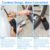 Car Tire Inflator Pump Portable Car Air Compressor 6000mAh Wireless Electric Air Pump 150 PSI with LED Light