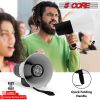 5Core Megaphone Handheld with LED lights Bullhorn Cheer Loudspeaker Bull Horn Speaker Megaphono Siren Torch Flashlight Sling Strap Portable 148 LED