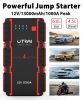 UTRAI Car Battery Starter, 1000A Peak 13000mAh 12V Car Auto Jump Starter, Portable Battery Booster with Lithium Jump Box and LED Light (Up to 6L Gas o