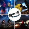 Rechargeable Motion Sensor Head Lamp 6 Light Modes COB XPG Head Light Torch Flashlight 270Â¬âˆž Beam IPX5 Waterproof for Fishing Running Camping Hiking