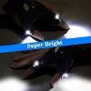 LED Flashlight Gloves;  Gifts for Men Him Dad Boyfriend;  Cool Gadget Hands-Free Lights