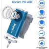 G2 Mini Flashlight Key Chain,5 ModesSmall Led Flashlight, EDC Key Chain Brightest Flashlight Magnetic Cap Clip.Blue