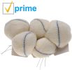 Dukal Case of 500 Round Stick Sponges Super 1" 1/2. Non-Sterile X-ray detectable Cotton Sponges for Wound prepping and Cleansing. Soft and Highly Abso