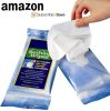 Personal Wipes 8 x 12". Case of 600 Pre-moistened Wipes in Tubs. Hand Sanitizing Wipes. Personal Hygiene Products with Aloe and Lanolin. Hypoallergeni