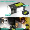 100000LM Super Bright LED Searchlight Portable Handheld Flashlight