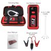 Car Jump Starter Booster 2500A Peak 25800mAh Battery Charger Power Bank with 4 Modes LED Flashlight for Up to 6.0L Gas or 3.0L Diesel Engine Car