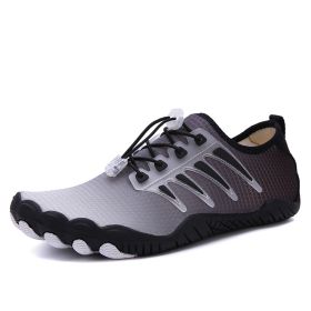 Outdoor Climbing Sports Hiking Fitness Swimming Shoes (Option: A806 Black-35)