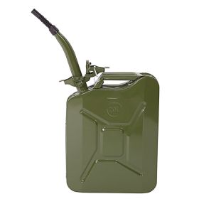 5.3 Gal / 20L Portable American Jerry Can Petrol Diesel Storage Can (Capacity: 20L, Color: Army Green)