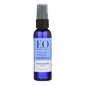 EO Products - Hand Sanitizer Spray - Lavender - 2 fl oz - Case of 6 (SKU: 362103)