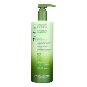 Giovanni Hair Care Products Shampoo - 2Chic Avocado and Olive Oil - 24 fl oz (SKU: 1198050)